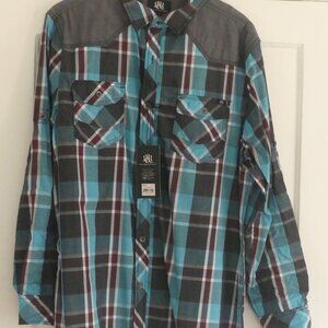 Rock & Republic Men's Long Sleeve Shirt Size XL. Unworn With Tags. Perfect Cond.